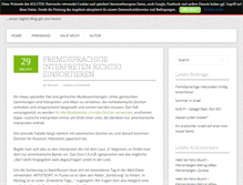 Tablet Screenshot of blog.maschiach.de